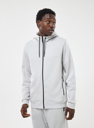 Felpa tecnica con cappuccio e zip