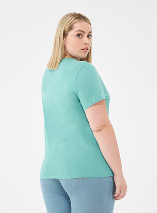 T-shirt girocollo basic tinta unita