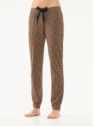 Pantaloni pigiama fantasia maculata