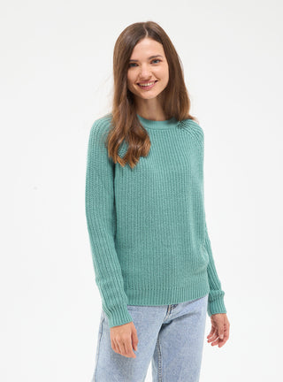 Maglia lavorata a costa inglese