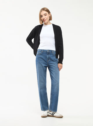 Cardigan aperto tinta unita