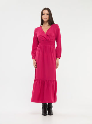 Vestito lungo incrociato