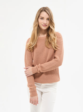 Maglia lavorata a costa inglese