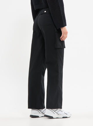 Pantaloni cargo a vita alta