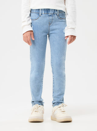 Jeggings con strappi