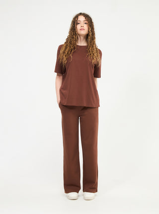 Pantaloni tuta wide leg tinta unita