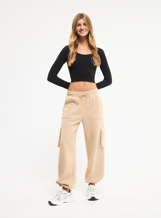 Pantaloni tuta cargo parachute