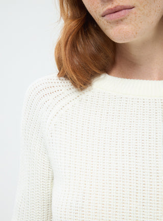 Maglia lavorata a costa inglese