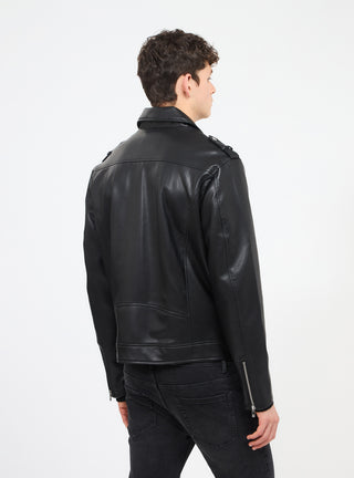 Chiodo effetto pelle