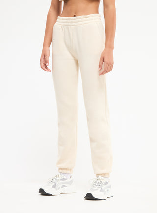 Pantaloni tuta in tessuto pesante tinta unita