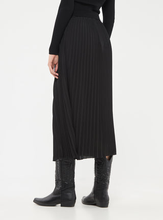Gonna midi plissettata