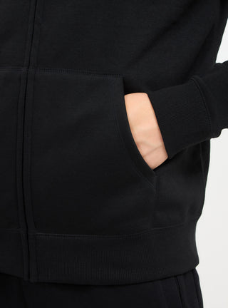 Felpa con cappuccio tinta unita