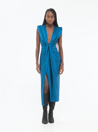 Abito a colonna con spacco