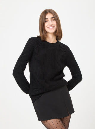 Maglia lavorata a costa inglese