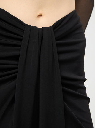 Gonna lunga con drappo