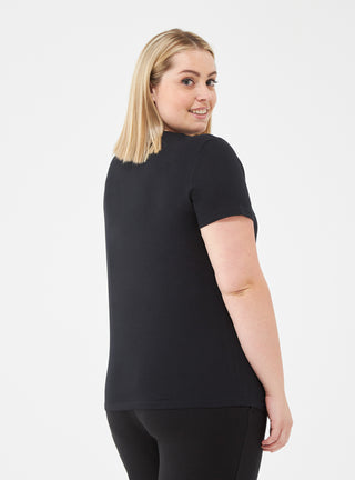 T-shirt girocollo basic tinta unita