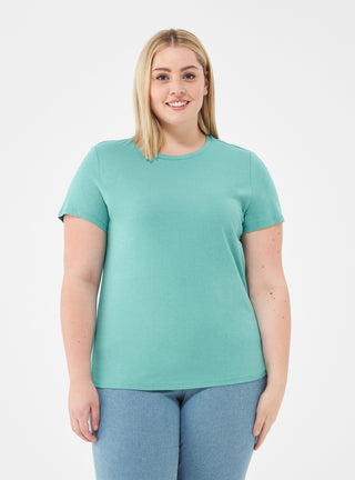 T-shirt girocollo basic tinta unita