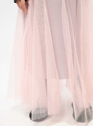 Gonna in tullluccicante