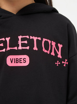 Skelett-Kapuzenpullover