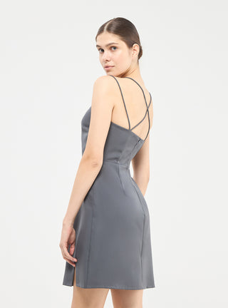 Abito tubino con bretelline