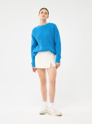 Gonna-pantalone tinta unita