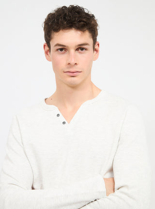 T-shirt serafino a tinta unita