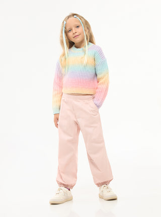 Pantaloni parachute in cotone