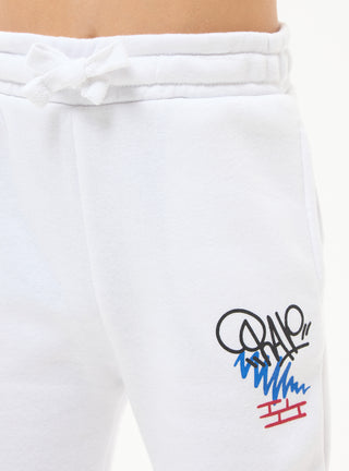 Pantaloni tuta stampe graffiti