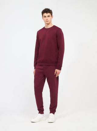 Felpa senza cappuccio tinta unita