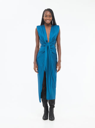 Abito a colonna con spacco