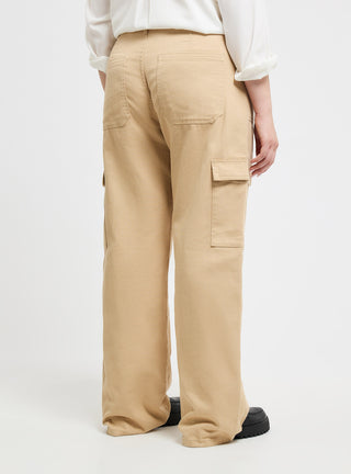 Pantaloni cargo tinta unita