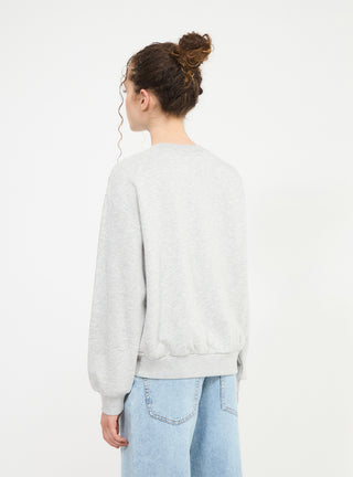 Felpa senza cappuccio stampa college