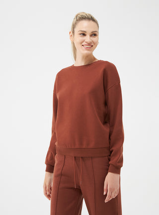 Felpa basic tinta unita