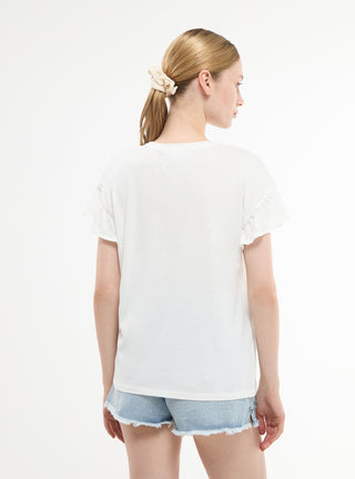 T-shirt ampia con scritta