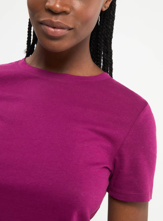 T-shirt girocollo tinta unita