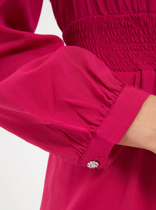 Vestito lungo incrociato