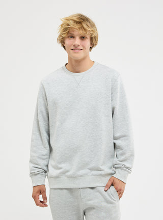 Felpa senza cappuccio tinta unita