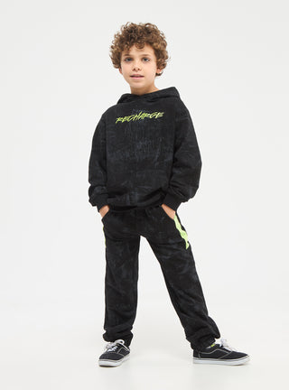 Pantaloni tuta a fantasia con bande