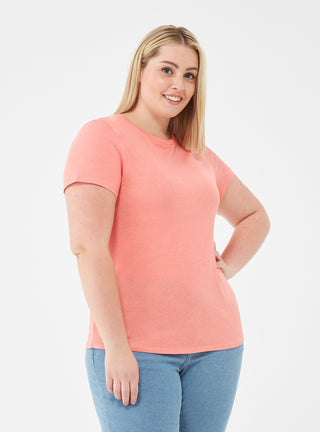 T-shirt girocollo basic tinta unita