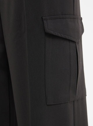 Pantaloni cargo tinta unita