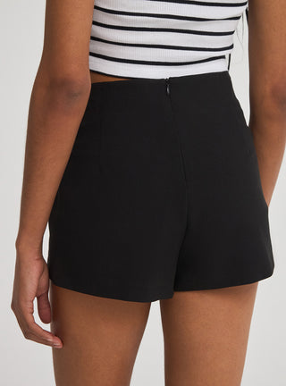 Gonna-pantalone tinta unita