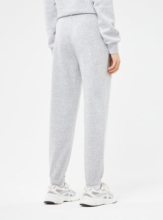 Pantaloni tuta vita alta stampa college