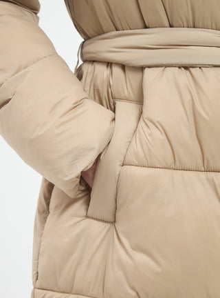 Giubbino lungo bicolor con fusciacca