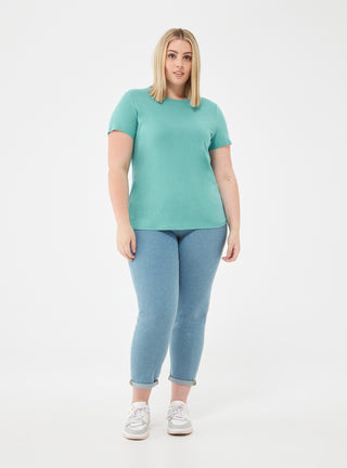 T-shirt girocollo basic tinta unita