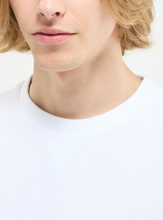 Felpa senza cappuccio tinta unita