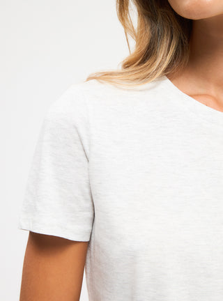 T-shirt girocollo tinta unita