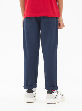 Pantaloni skinny tinta unita