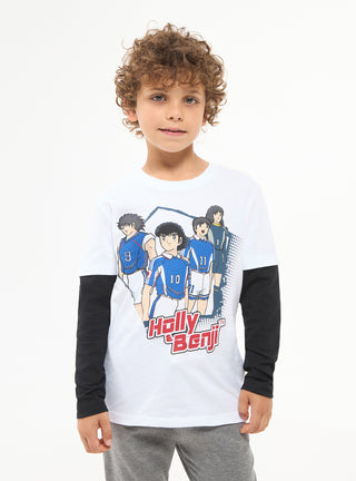 T-shirt girocollo Capitan Tsubasa®