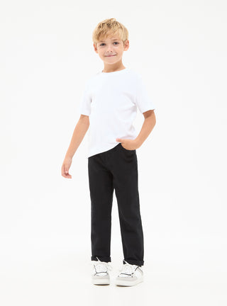 Pantaloni skinny tinta unita