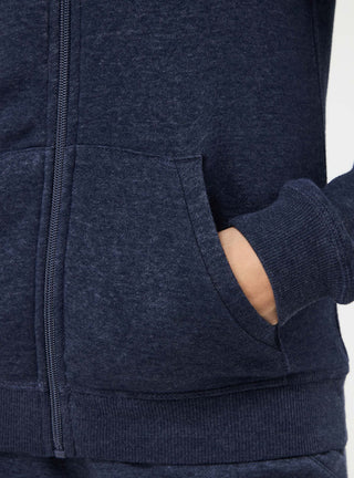 Felpa tinta unita con cappuccio